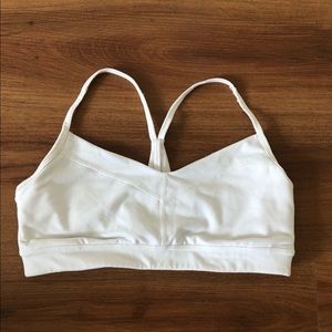 ZELLA white sports bra